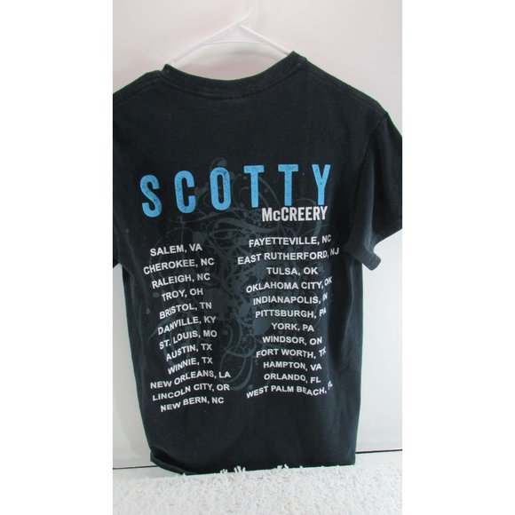 Scotty McCreery See You Tonight Tour Graphic T Shirt Small Black - Picture 5 of 6